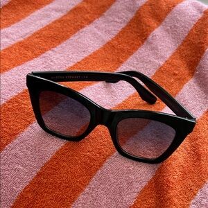 Martha Stewart Elegant Black Sunglasses